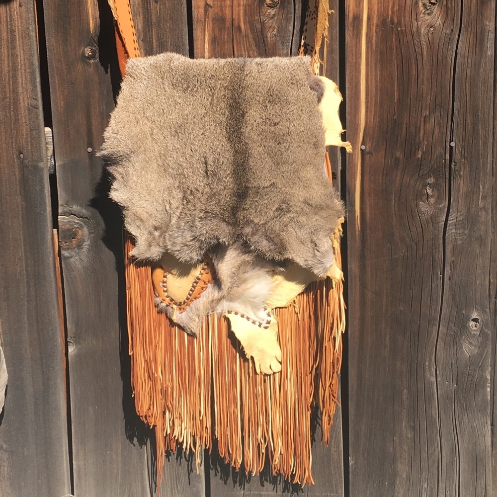 SOLD! Hair On Deer Hide Crossbody Purse